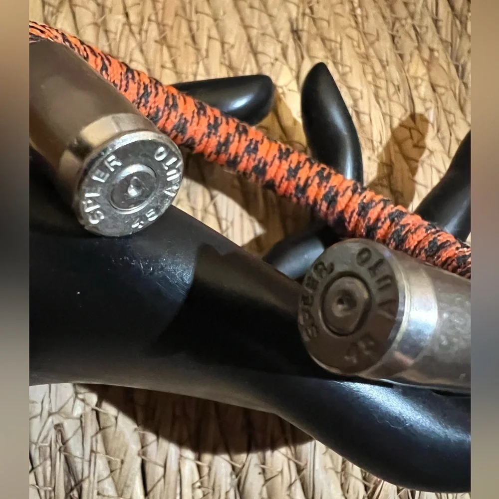 Paracord - Copper - Brass, 9mm Spent Casing Cuff Bracelet